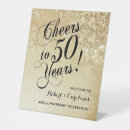 Search for anniversary decor Cheers to 50 years
