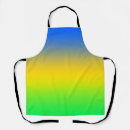 Search for neon green aprons Bright