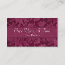 Search for time business cards Floral