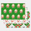Search for christmas golf wrapping paper Sports