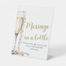Search for message in a bottle signs Bride