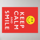 Search for smiling face posters Keep calm