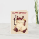 Search for wine lover birthday cards Cat