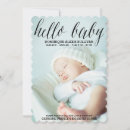 Search for vintage birth announcement cards Script