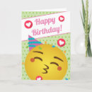 Search for emoji birthday cards For kids