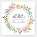 Search for watercolor business stickers Peach