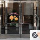Search for floral window decals Sunflowers