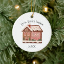 Search for gingerbread house christmas tree decorations Cute