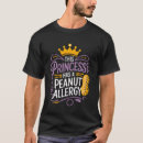 Search for nut allergies tshirts Food