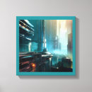 Search for futuristic canvas prints Future
