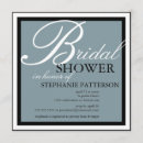 Search for blue and white bridal shower invitations Script