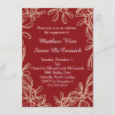 Search for holiday engagement party invitations Red