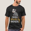 Search for cute badger tshirts Badgers