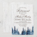 Search for country retirement invitations Wood