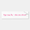 Search for pig bumper stickers Fly