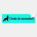 Search for wolf face bumper stickers Werewolf