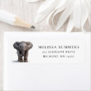 Search for african elephant return address labels Wildlife
