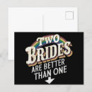Search for two brides postcards Lesbian