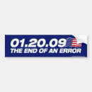 Search for end of an error bumper stickers Republican