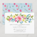 Search for spring 4x6 birthday invitations Party