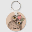 Search for owl decor key rings Flowers