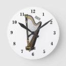 Search for musical instruments clocks Harp