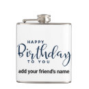 Search for happy birthday flasks Party
