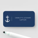 Search for nautical name tags Modern