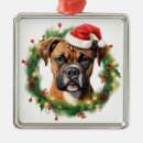 Search for brown dog christmas tree decorations Festive