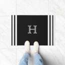 Search for black and white stripes doormats Elegant
