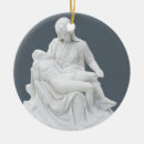 Search for pieta christmas tree decorations Mary