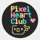 Search for retro gamer stickers Heart