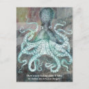 Search for vintage octopus illustration postcards Nautical