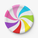 Search for rainbow swirl plates Candy