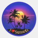 Search for tropical sunset stickers Tropics
