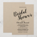 Search for kraft paper bridal shower invitations Country