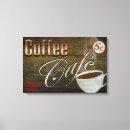 Search for caffeinated canvas prints Cafe