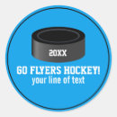 Search for hockey pucks stickers Player