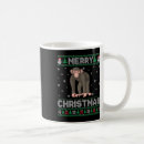 Search for ugly animal mugs Xmas