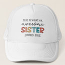 Search for sister hats World's best sister