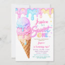 Search for pastel ice cream birthday invitations For her