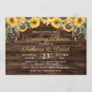 Search for sunflower shower wedding invitations Country