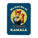 Search for kamala harris magnets Cat ladies for kamala