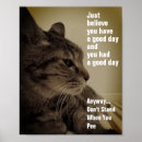 Search for funny toilet signs posters Cat