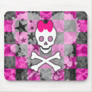 Search for girly skull mouse mats Pink