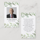 Search for bereavement prayer cards Funeral