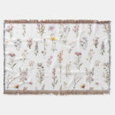 Search for wildflower blankets Floral pattern