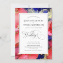 Search for red and purple wedding invitations Abstract