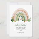 Search for st patricks 1st birthday invitations Shamrock