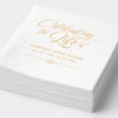 Search for celebration of life napkins Sympathy